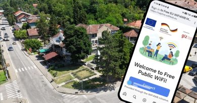 Пројекат Немачке развојне сарадње (GIZ) „WiFi за Западни Балкан”: Бесплатан јавни Wi-Fi на две локације у Малом Зворнику